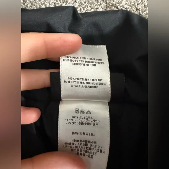 Vintage Patagonia Winter Rays Down Fill Quilted Puffer Jacket in Black Large - Picture 10 of 16